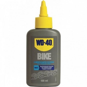 Olio Lubrificante WD40 Bike 100ml con PTFE per Catena in Condizioni di Bagnato - 1 - Catena - 5032227396876