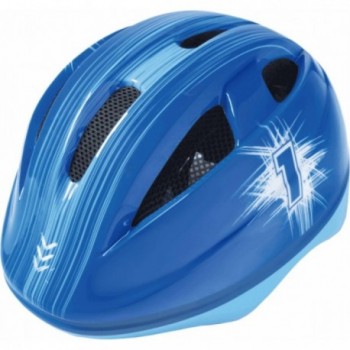 Blue Kids Helmet Size S (52-56 cm) EN1078 Certified with Ventilation - 1