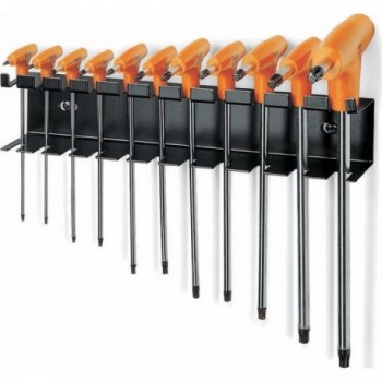 Juego de Llaves Torx 11 Piezas T8-T50 Beta para Pared - Ideal para Atornillar y Desatornillar - 1