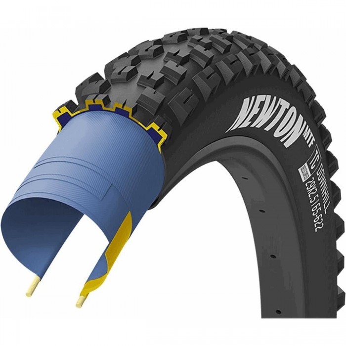 Goodyear Newton MTF 27.5x2.5 Tubeless Downhill Tire Black for Extreme Performance - 1