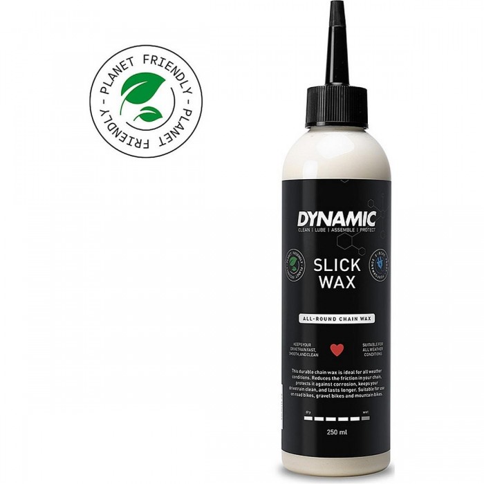 Slick Dynamic Wachs Kettenöl - 250 ml Flasche, biologisch abbaubar und langlebig - 1