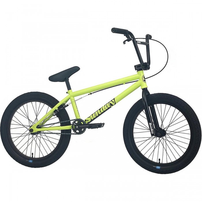 Bicicletta Sunday Blueprint 20' Kiwi Opaco - Prestazioni Eccellenti e Stile Unico - 1 - Bmx - 0630950928774