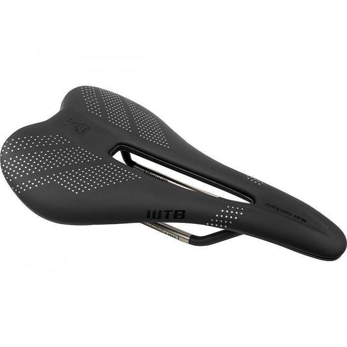 Sella Media Gravelier Titanium per Bici Gravel - Comfort e Prestazioni Ottimali - 1 - Selle - 0714401656796