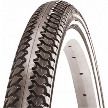 City 700x32 Tire for Urban Bike, Black/Brown, Rigid 22 TPI - 1