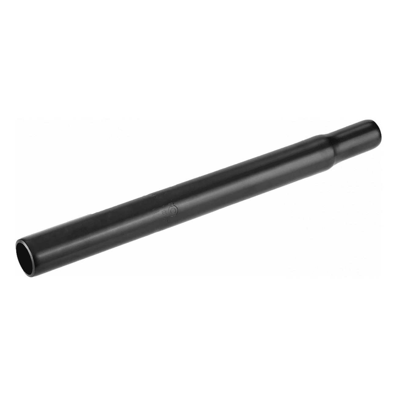 Tige de selle en acier noir 26.0x280mm sans collier pour vélo - 1