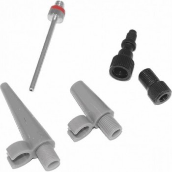 Zefal Inflating Kit for Presta, Schrader Valves and Mattresses - Plastic & Steel Accessories - 1