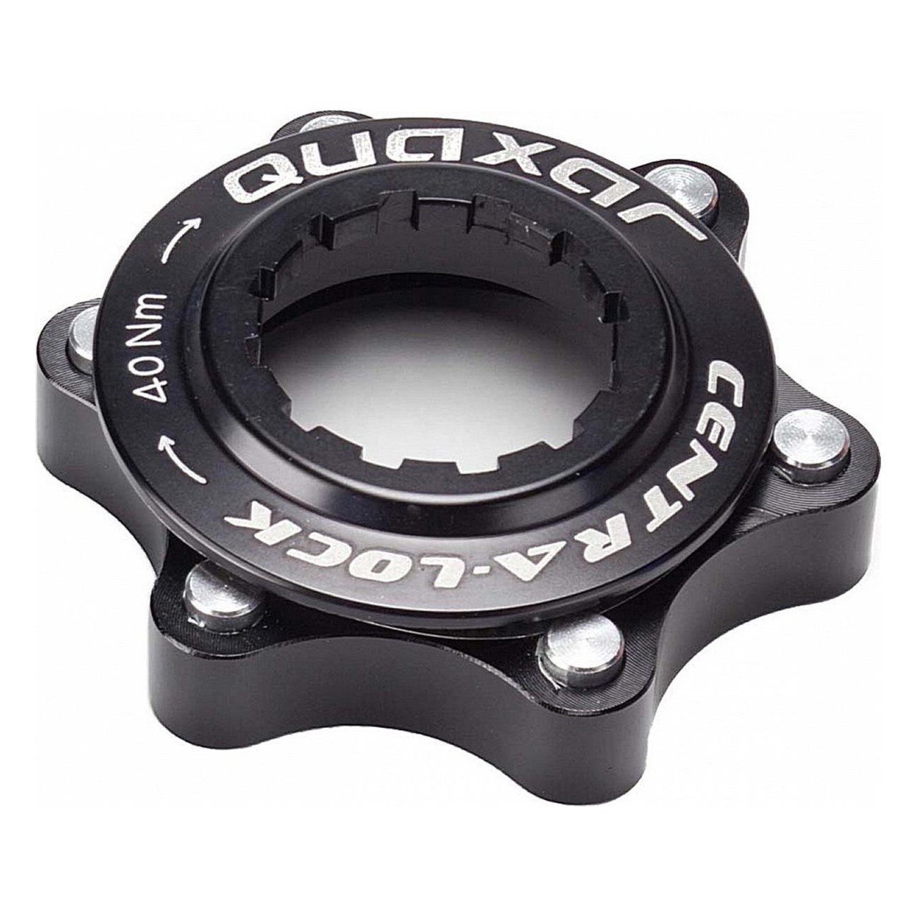 Black Centerlock Brake Disc Adapter - Reliability and Style - 1