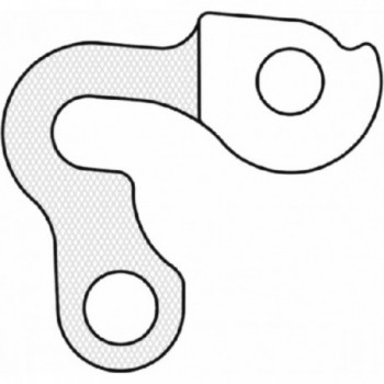 GH-129 Aluminum Derailleur Hanger - Durable and Lightweight - 1