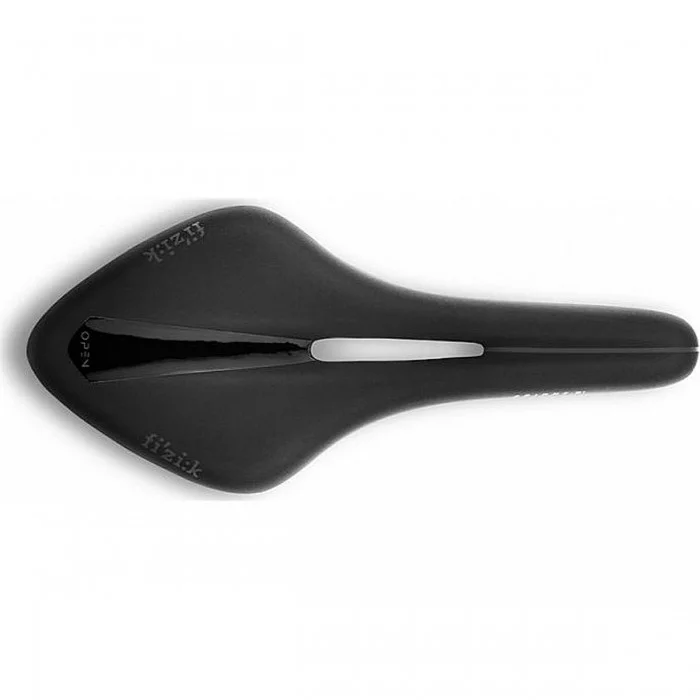 Selle Arione R1 Open Large Noire avec Rail en Carbone Tressé - 1