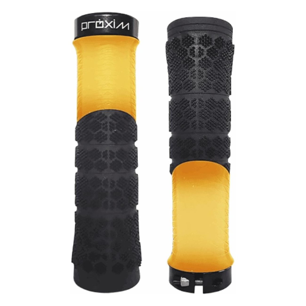 Proxim X-Shred Black/Orange Grips for Off Road - Comfort & Control - 1