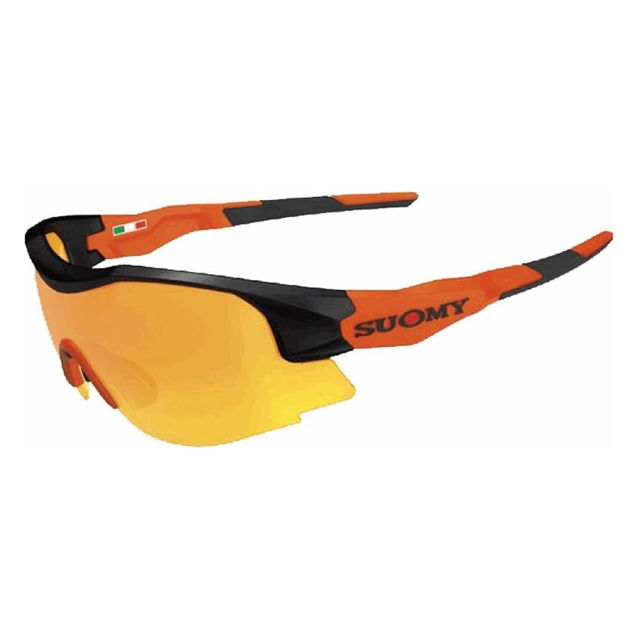 SUOMY Fiandre Glasses Black/Orange - Modern and Eye-Catching Design - 1