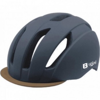 Casco B-Urban City Azul Aviador, Talla L (56/61 cm), Certificado EN1078 - 1