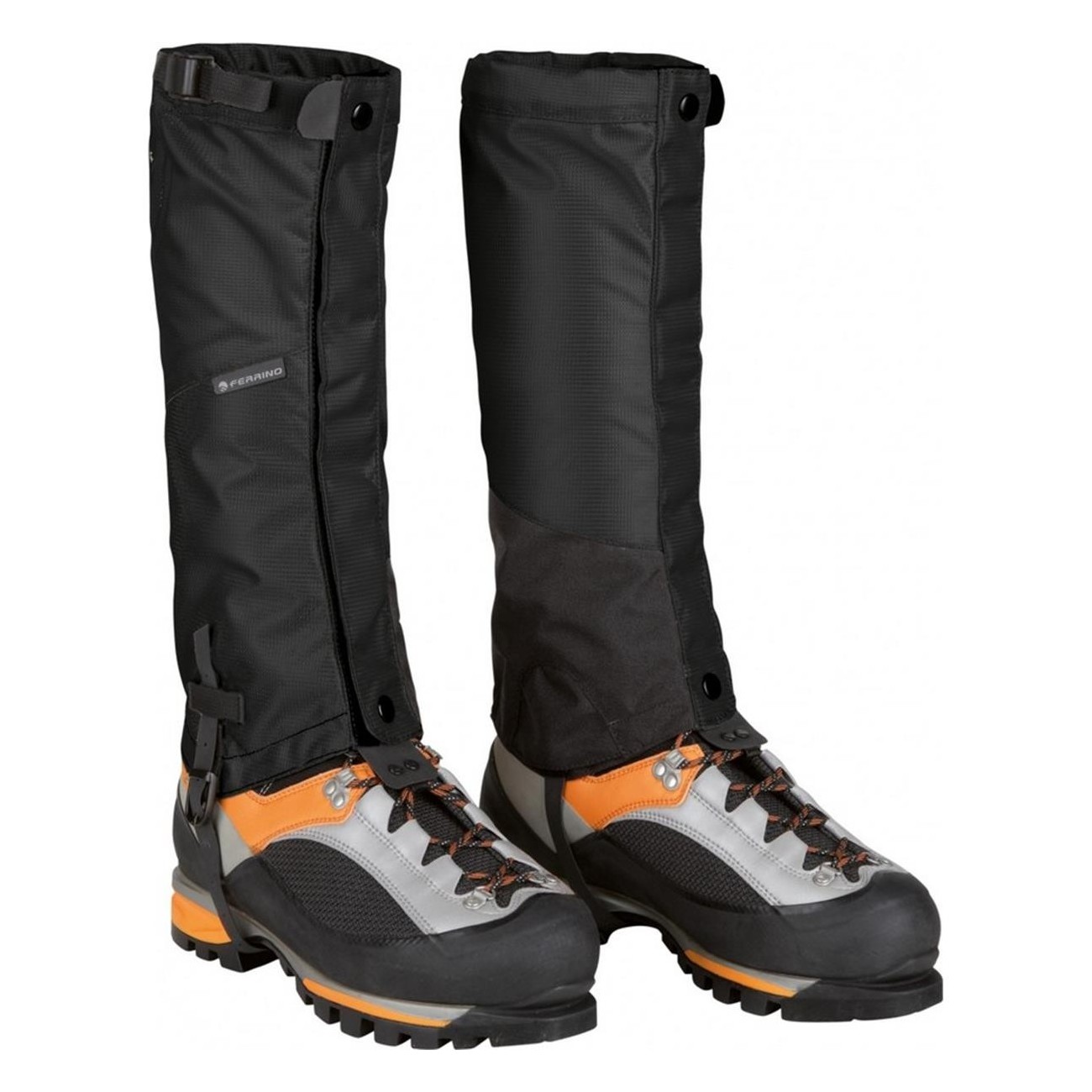 Guêtres Nordend XL Noires pour Alpinisme et Trekking - 1