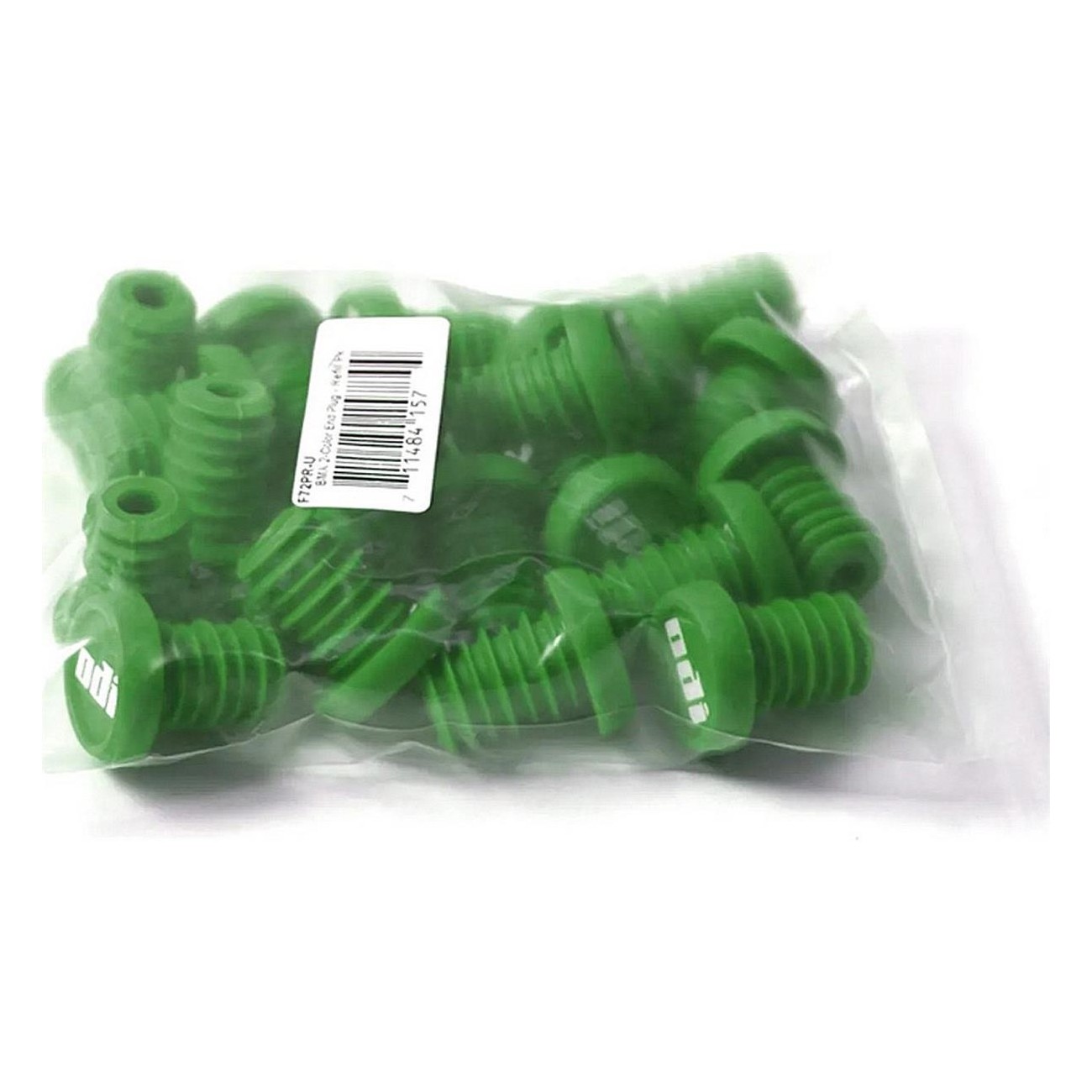 Odi BMX End Plug Refill Pack Green - 20 Handlebar End Caps - 1