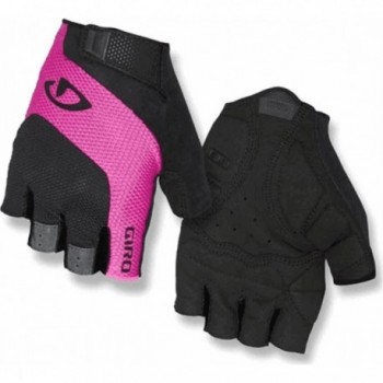 Damen Fahrradhandschuhe Tessa Gel Schwarz/Rosa Größe S - Komfort und Schutz - 1