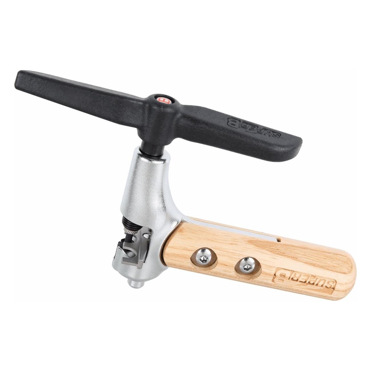 Smagliacatena Professionale Woodie 1/12V Argento con Manico in Legno per Catene Biciclette - 1 - Estrattori e strumenti - 471294