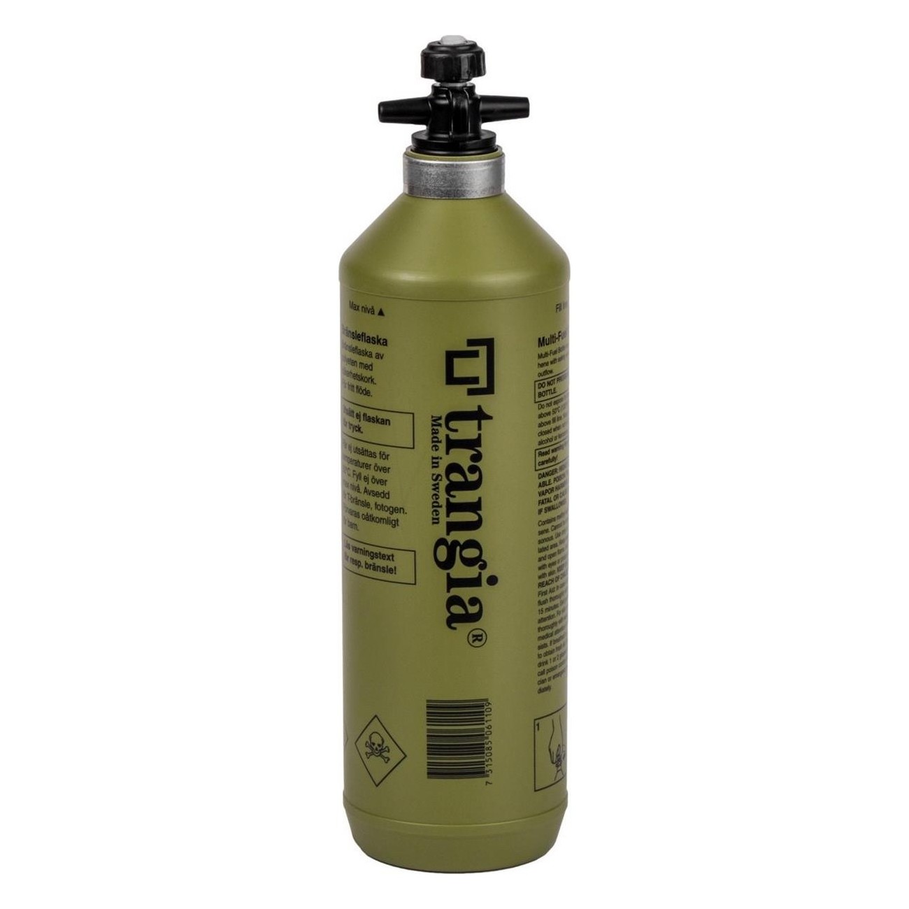 Trangia 1L Green Fuel Container with Safety Cap - 1