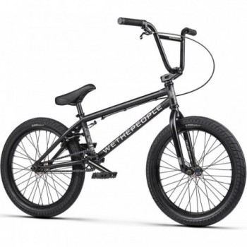 Bicyclette BMX Wethepeople CRS 20' Noir Mat avec Freecoaster et Cadre 20.25' TT RHD - 1