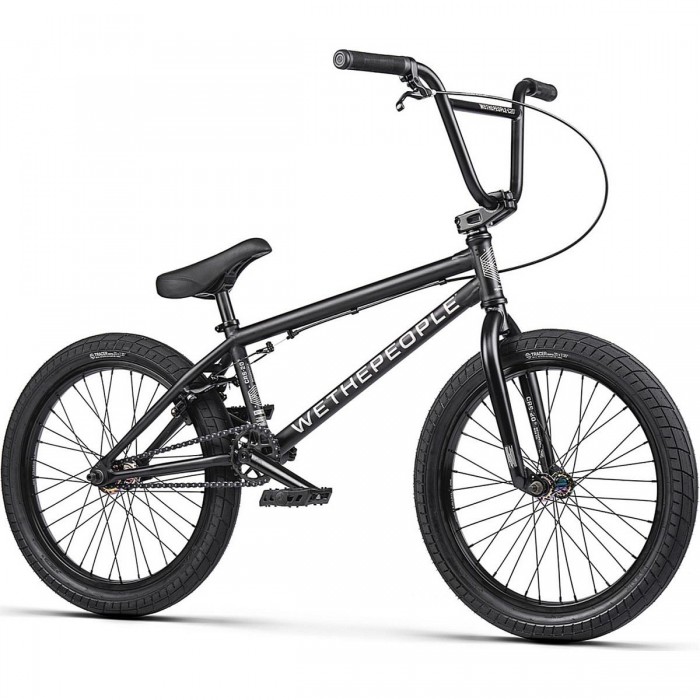 Bicicletta BMX Wethepeople CRS 20' Nero Opaco con Freecoaster e Telaio 20.25' TT RHD - 1 - Bmx - 4055822540391