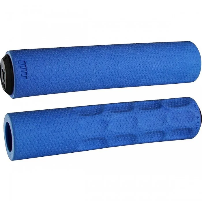 Puños MTB Odi F-1 Vapor Azul 130mm - Comodidad y Ligereza con Tecnología A.I.R.E. - 1