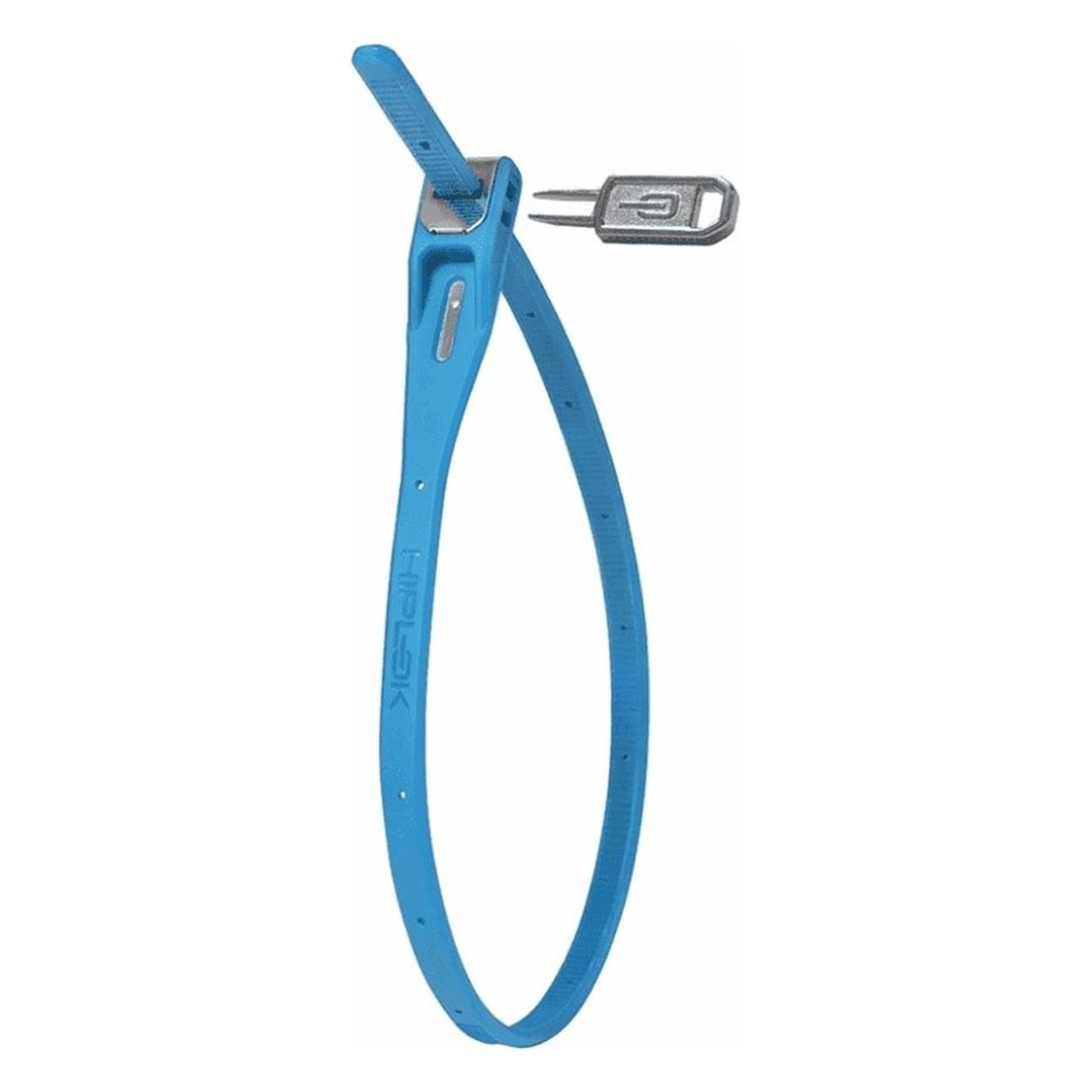 Lucchetto Hiplok Z Lock in Acciaio Azzurro 400mm - Sicurezza Leggera e Resistente - 1 - Lucchetti - 5060277661057