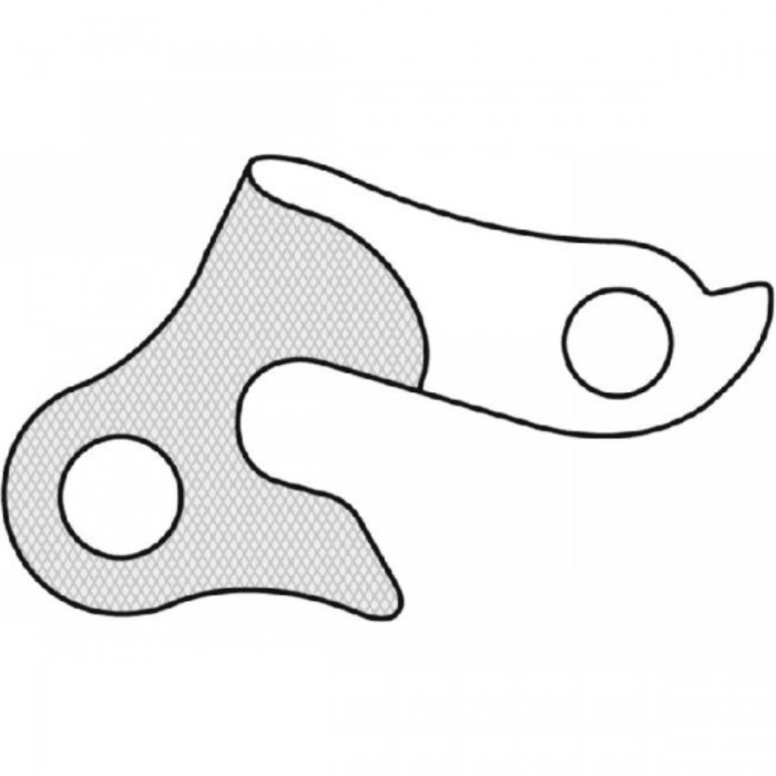 GH-009 Aluminum Derailleur Hanger - Durable and Lightweight - 1