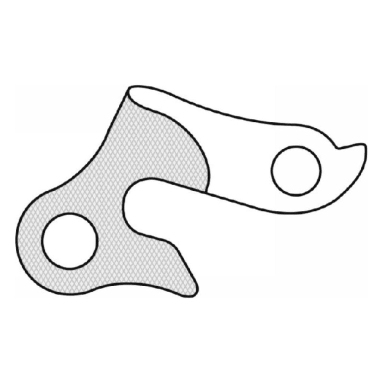 GH-009 Aluminum Derailleur Hanger - Durable and Lightweight - 1