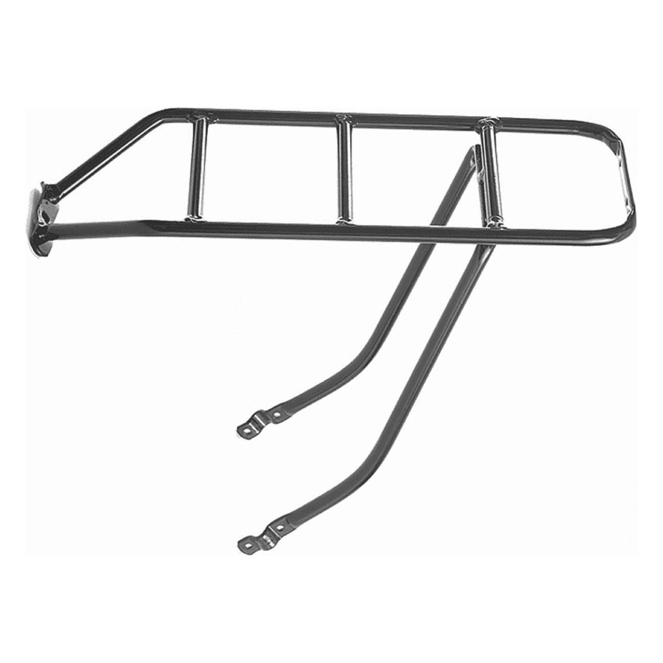 Universal Rear Iron Bike Rack for 26/28' Bicycles, 25 kg Capacity - 1