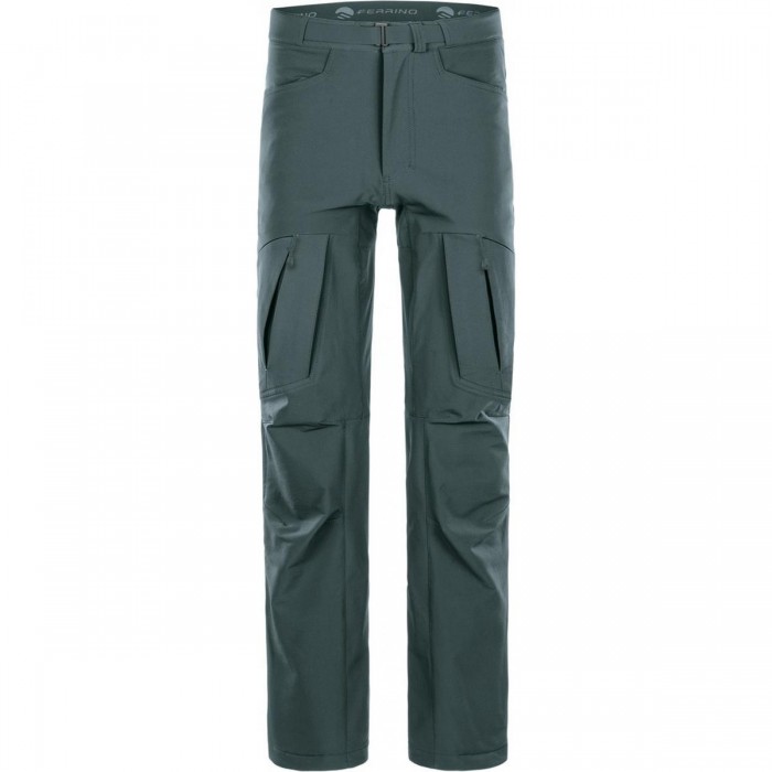 Pantalones Hombre Sajama Verde Oscuro Talla 48 Con Bolsillos y Cintura - 1