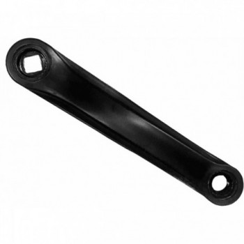 Left Crank 170mm in Black Iron and Plastic with Square Pin - 1