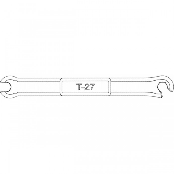 T-27 Spoke Wrench for Bicycle Wheel Maintenance - 1