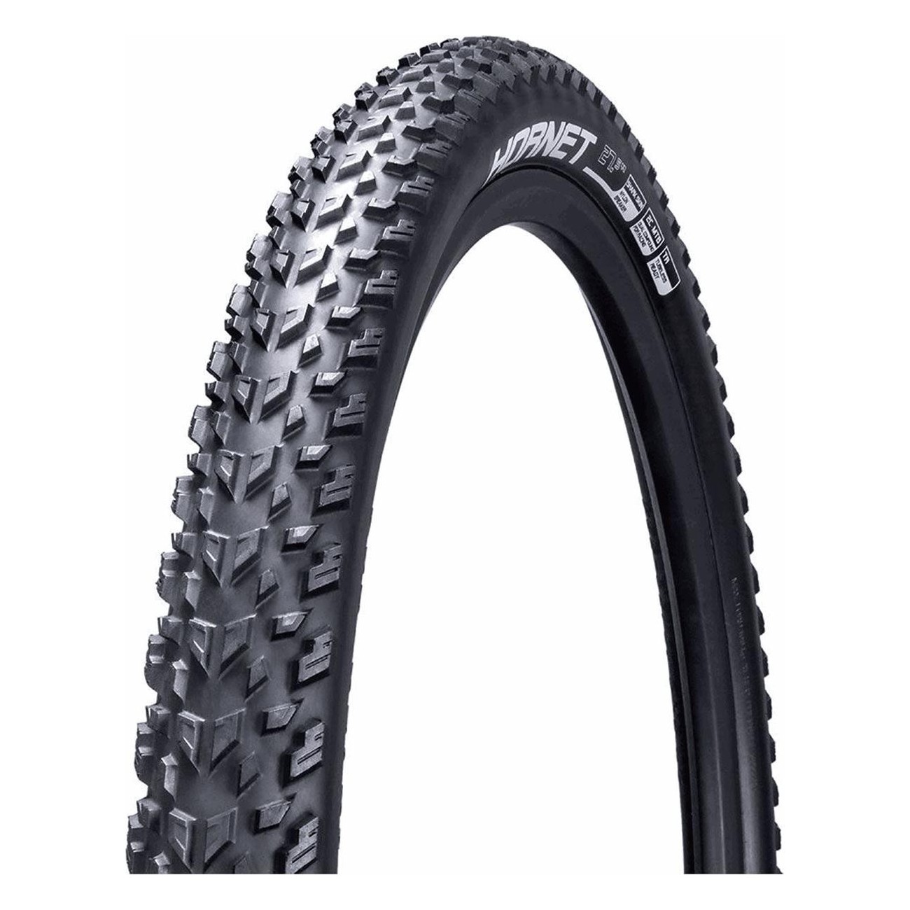 Hornet 29x2.2 TLR Black Tire for Cross Country MTB, 60TPI, 865g - Tubeless Ready - 1