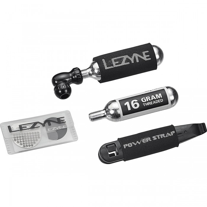 Kit de Reparación de Neumáticos Lezyne CO2 Twin Drive con Cartuchos y Accesorios - 1