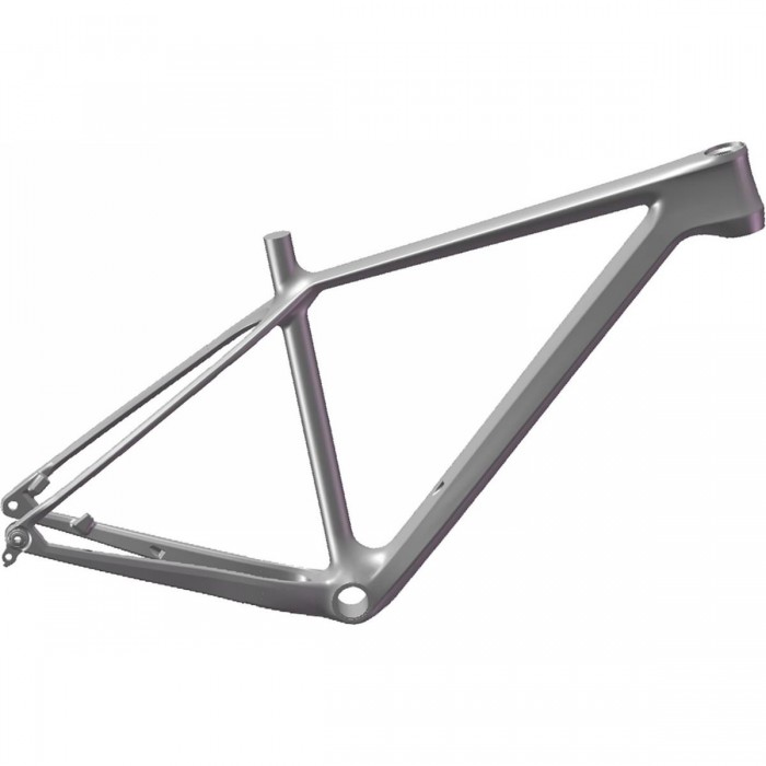 29'' Raw UD Carbon MTB Frame - Height 17'' - 1