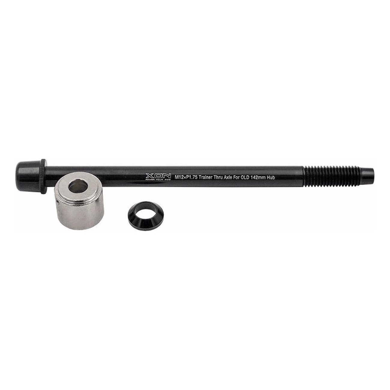 142x12mm Thru Axle Adapter with MVTEK Sleeve, 1.75mm Pitch - 1