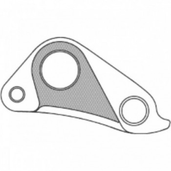 GH-297 Aluminum Derailleur Hanger - Durable and Lightweight for Bicycle - 1