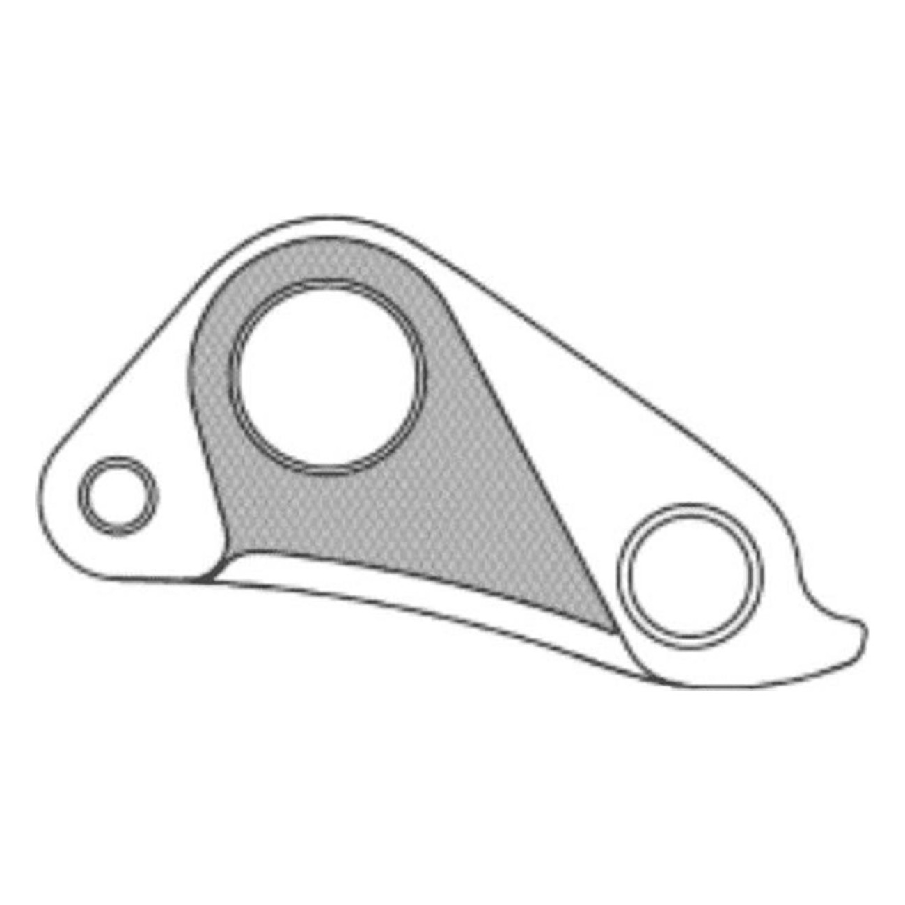 Schaltauge GH-297 aus robustem und leichtem Aluminium für Fahrrad - 1