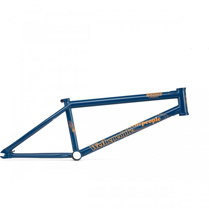 Telaio Trigger 21' TT Blu Navy Opaco - Design Esclusivo Dan Banks in CRMO 4130 - 1 - Telai - 4055822525077