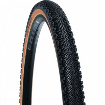 Venture 700 x 40c TCS Road Tire with Light Brown Sidewall - Ideal for Adventure Road, Gravel, and Bikepacking - 1