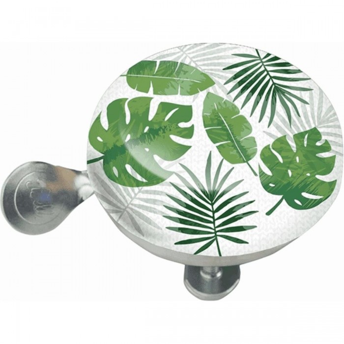 Campanello B-Urban in Acciaio ø 60mm con Design Tropical Leaves - 1 - Campanelli - 8053329963404