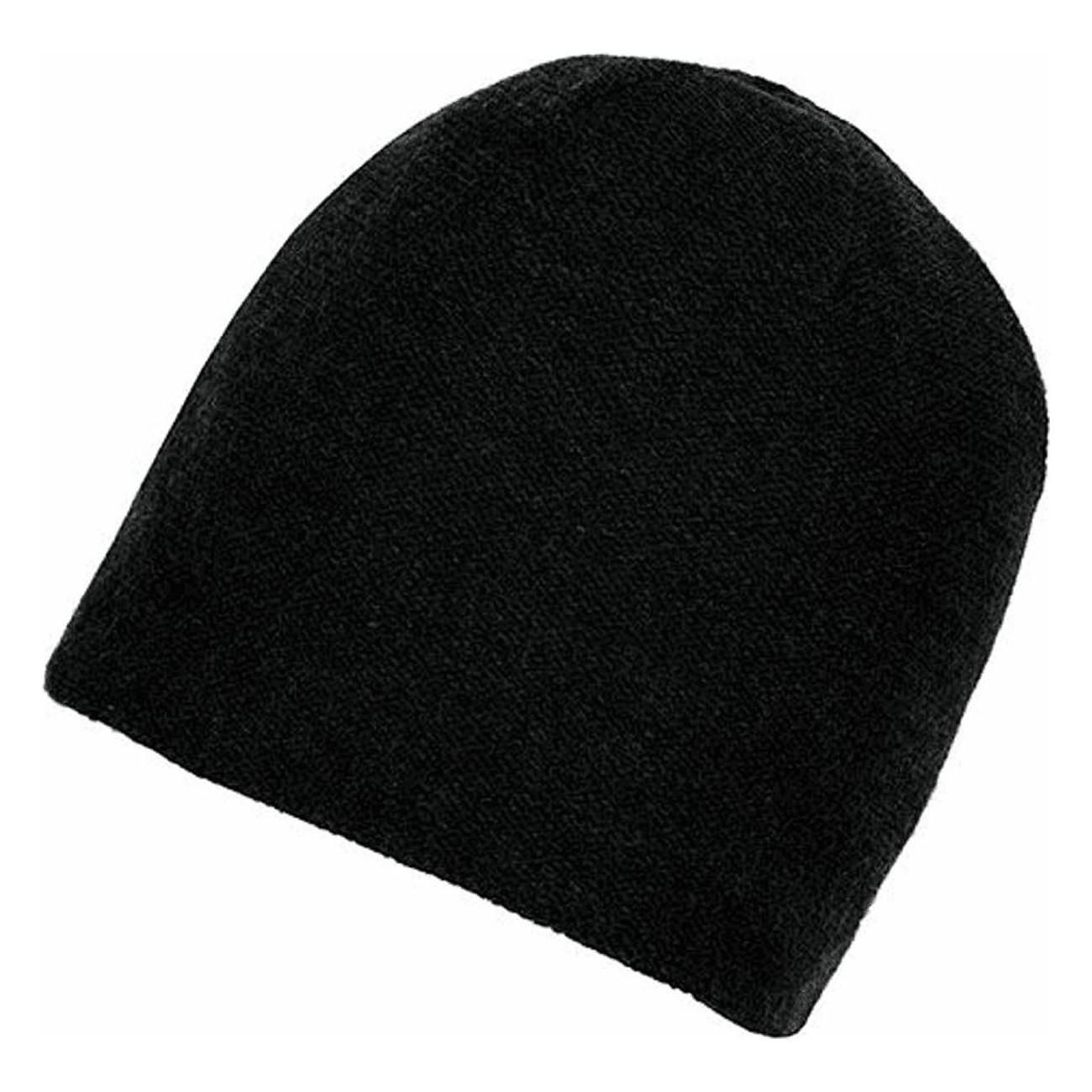 Gorro Bulldog Negro de Doble Capa - Talla Única, Cálido y Confortable - 1