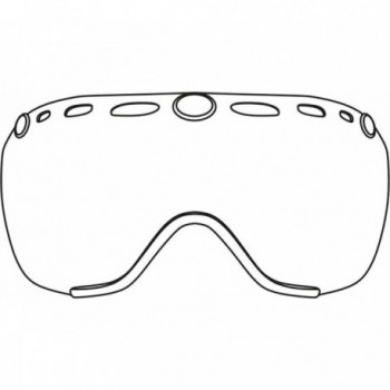 SUOMY GT-R Chrome Visor Scratch-Resistant and Anti-Fog for Motorcyclists - 1