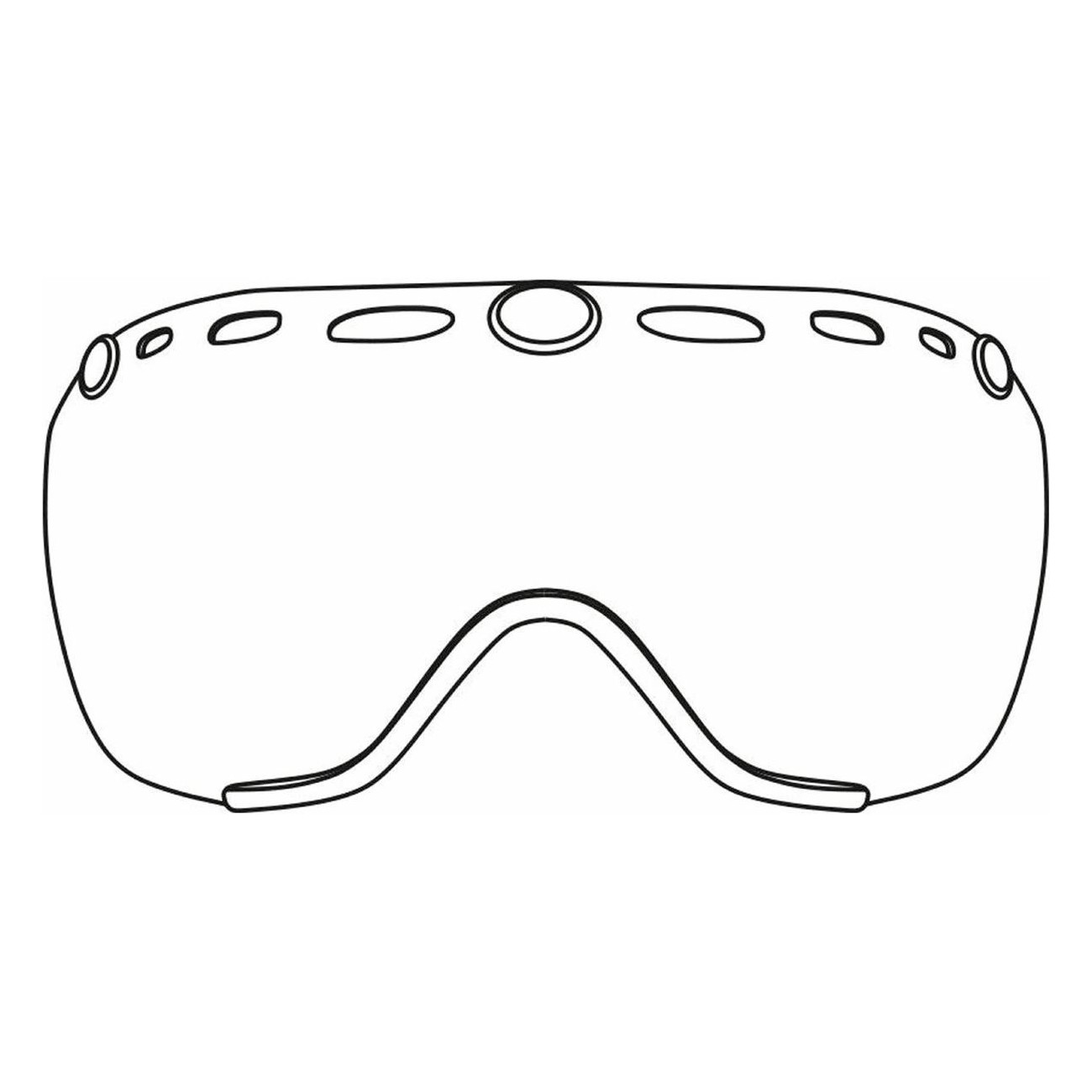 SUOMY GT-R Chrome Visor Scratch-Resistant and Anti-Fog for Motorcyclists - 1