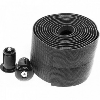 Voxom GB3 Black Handlebar Tape with Gel Padding and Anti-Slip Design - 1