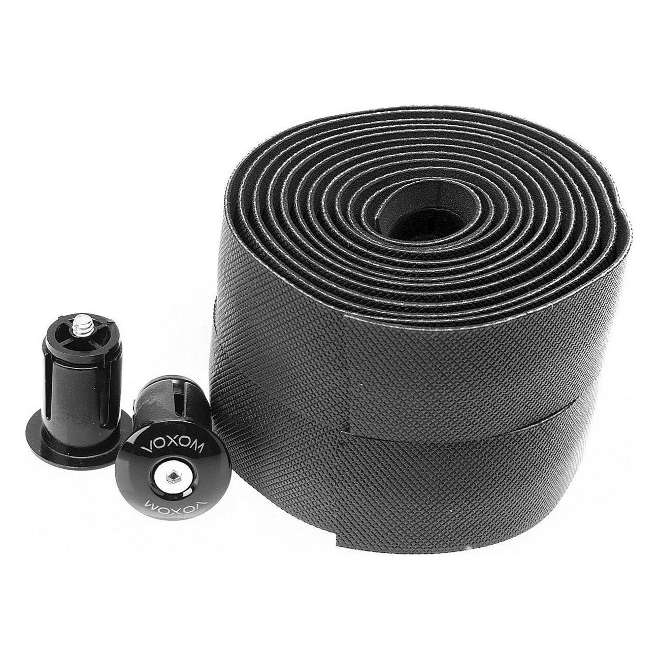 Voxom GB3 Black Handlebar Tape with Gel Padding and Anti-Slip Design - 1