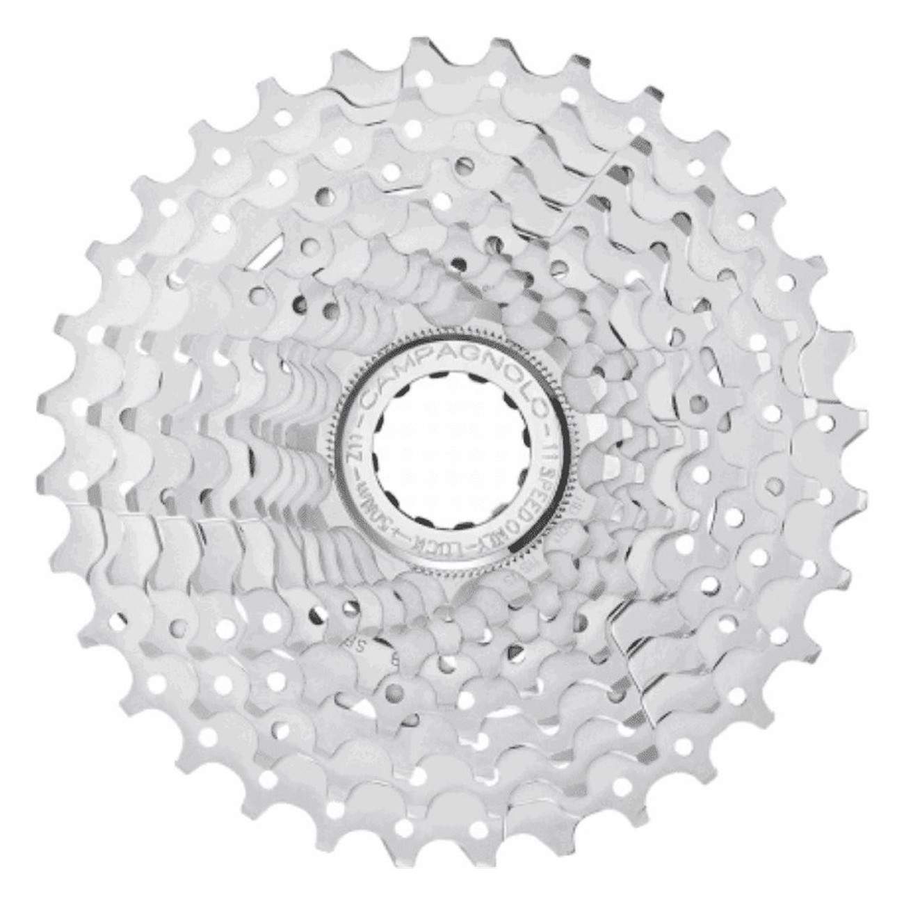 Campagnolo 11-Speed Cassette 11-29 Teeth Silver for Road Bike - 299g - 1