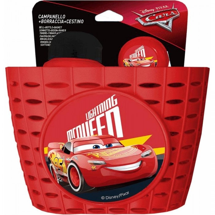 Set de Cesto y Botella Cars Disney - ¡Perfecto para los Fans! - 1