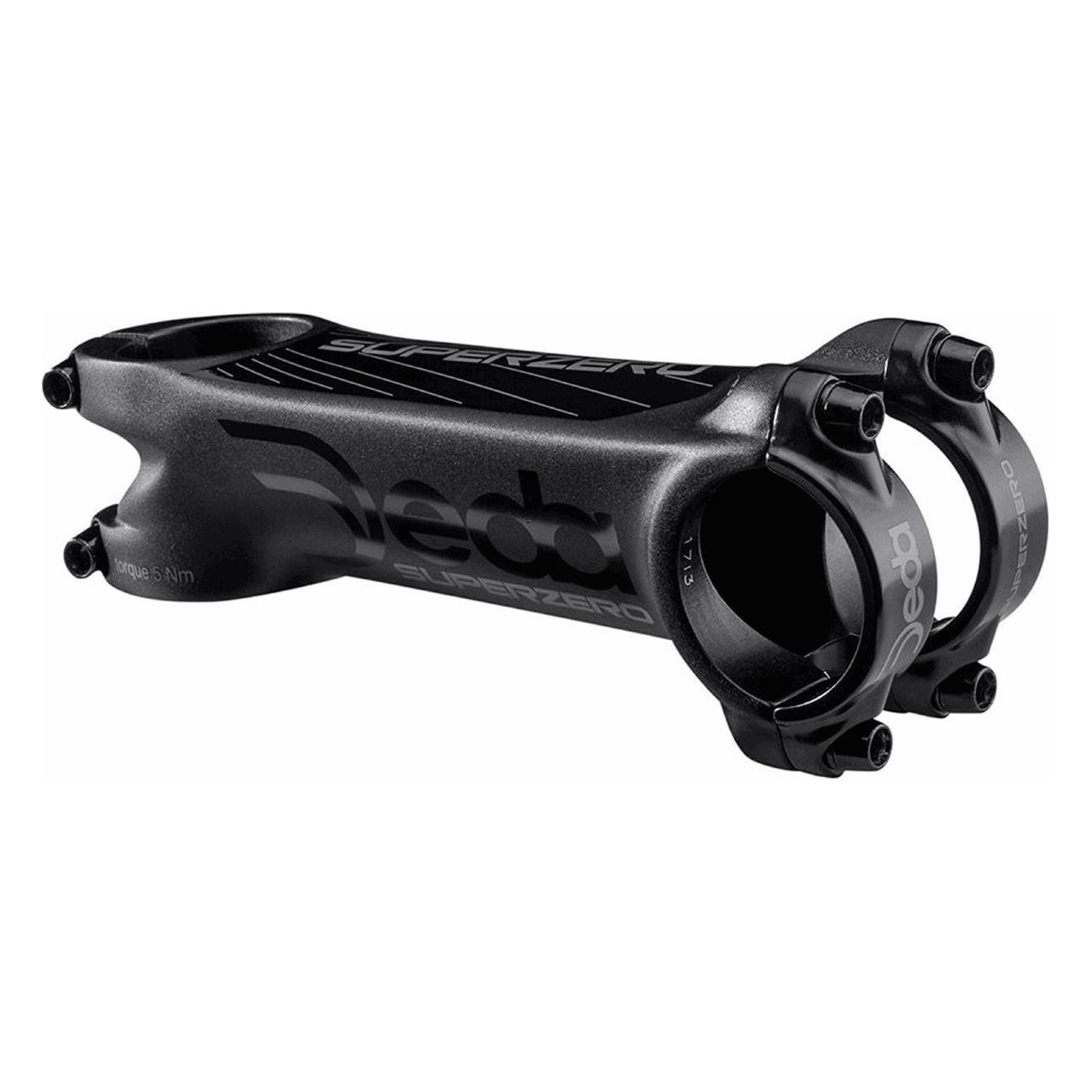 Deda Superzero Handlebar Stem 31.7x90mm Aluminum 82° POB - Durable & Lightweight - 1