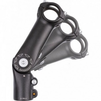 Ahead ST-C2.1 Adjustable Aluminum Handlebar Stem 0°-90°, 110mm, Black 31.8mm - 2