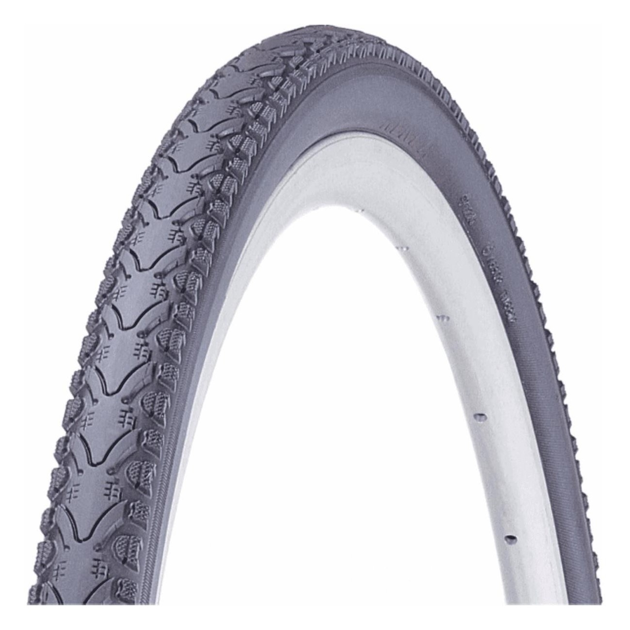 Black Rigid Urban City 28' 700x35 K935 Bicycle Tire - 1